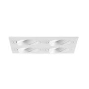 Brumberg Leuchten - Downlight/Strahler/Flutlicht Einbaumodul quadratisch 45031170 4-fach