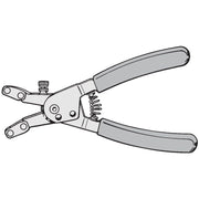 HellermannTyton - Verarbeitungswerkzeug für Kabelbinder Werkzeug ASNP24-70 MET/PL RD Snapper