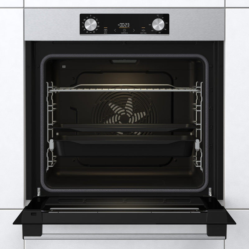 Gorenje - Backofen EB-Backofen Pyrolyse/Da BPS6737E14X Heißluft,ExtraSteam