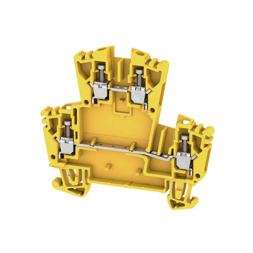 Weidmüller - Durchgangs-Reihenklemme Klemme WDK 2.5 ZQV GE Schraubansch.,2.5mm² − 100 Stück