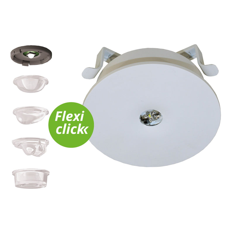 RP-Technik - Sicherheitsleuchte LED-Sicherheitsleuchte ILEL428SC Einbau, Linsensystem