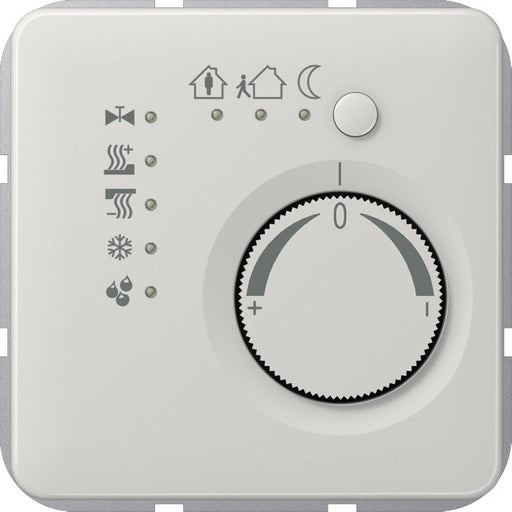 Jung - Bussystem-Raumtemperaturregler KNX Stetigregler lgr CD 2178 TS LG mit int.Busankoppler