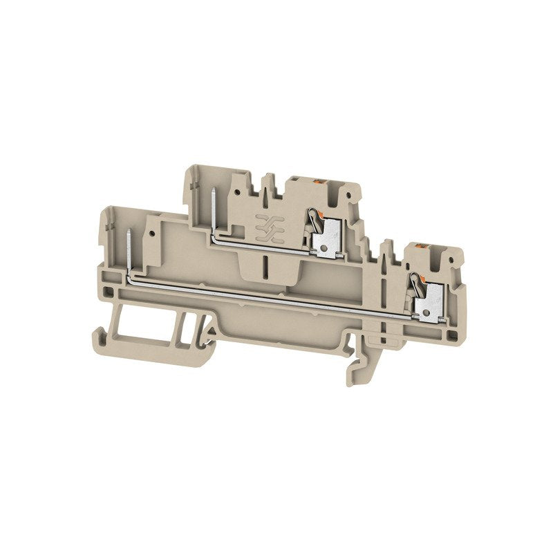 Weidmüller - Durchgangs-Reihenklemme Klemme APGTB 1.5 2T 4C/2 PUSH IN, 1.5 mm² − 50 Stück