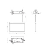 RP-Technik - Sicherheitsleuchte LED-Rettungszeichenleuchte AMCC009ML-AZ ZB + ML, anthrazit
