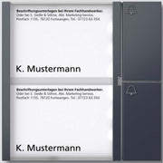 Siedle&Söhne - Funktionsmodul für Türkommunikation Tasten-Modul TM 612-2 AG anthrazitgrau