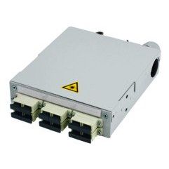 Telegärtner - Patchpanel LWL TS-Verteiler mit 6xSCD 100022884 Keramikhülse