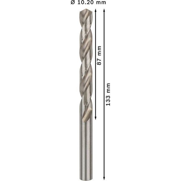 Bosch - Bohrer PRO Metal HSS-G 2608585523 Spiralbohrer 10,2 x