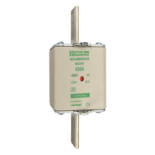 Mersen - Messersicherung Sicherungseinsatz NH aM NH3AM50V450 Gr.3 450A sfü KM