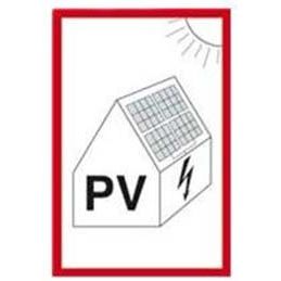 Hein - Warn-/Hinweisschild Hinweisschild 149x105 FO 179282 Photovoltaikanlage