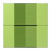 Jung - Abdeckung/Bedienelement für Installationsschalterprogramme Tastensatz 2fach LC 502 TSA 221 vert clair