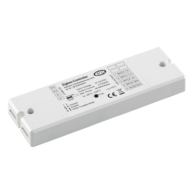 EVN Lichttechnik - Steuergerät für Leuchten ZigBeeMulticolor-Empfänger ZB12245X4AFH