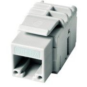 Telegärtner - Modularer Steckverbinder UMJ-Modul K Cat.6 T568 B 100023230 alpinweiss − 12 Stück
