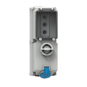 Bals Elektrotech - CEE-Steckdose abschaltbar, abgesichert (IEC 60309) Wandsteckdose abschaltbar 17044 verriegelt abgesich