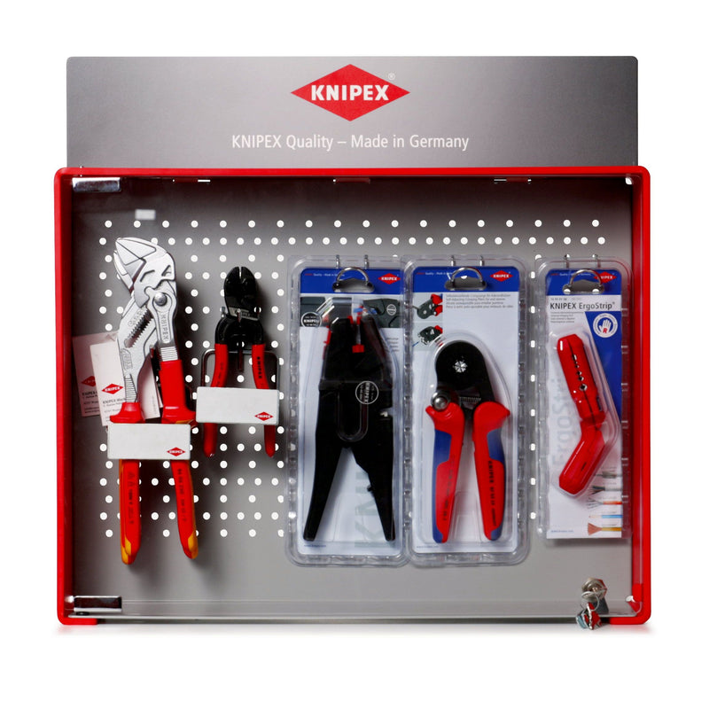 Knipex - Verkaufsständer Vitrine Produktpräsent. 00 19 30 VIT 4 Lochplattenwde 150mm