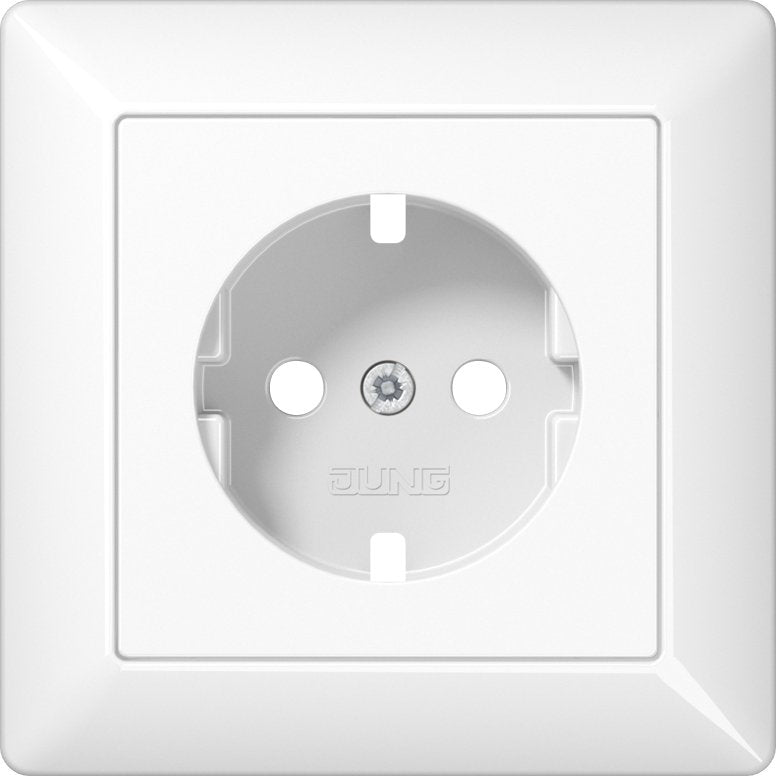 Jung - Abdeckung/Bedienelement für Installationsschalterprogramme Zentralplatte AS 1520 PL WW