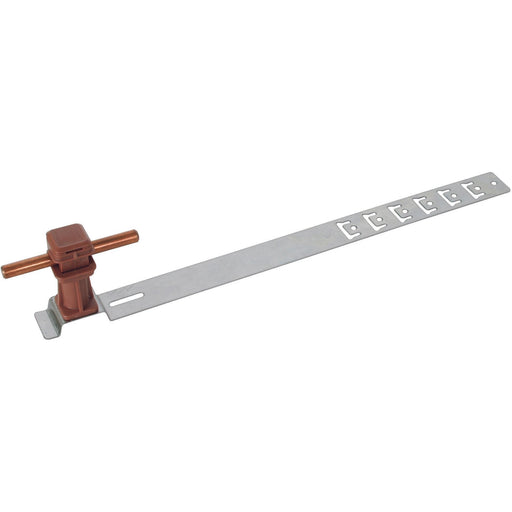 DEHN - Dachleitungshalter für Blitzschutz Dachleitungshalter DLHUS8H36L335BRV2A UNIsnap NIRO/K-braun