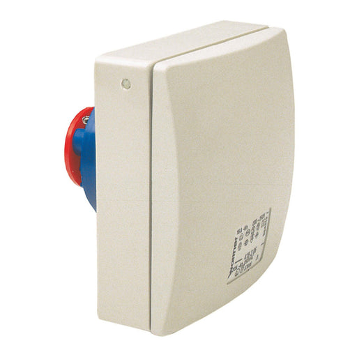 Walther Werke - CEE-Anbausteckdose (IEC 60309) MONDO Anbaudose 16A 415304 3P 110V 4h IP44