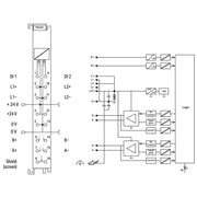 WAGO - Feldbus, Dez. Peripherie - Funktions-/Technologie-Modul Proportionalventilmodul 750-632