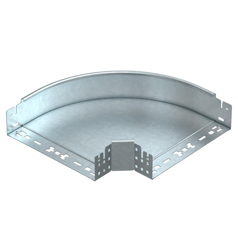 OBO Bettermann - Bogen für Kabelrinne Bogen 90 Grad RBM 90 830 FT 85x300mm