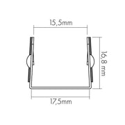 Nobile - Zubehör/Ersatzteile für Lichtschlauch/-band Profil flexibel 1m 5022518192