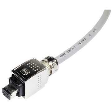 Harting - Rechtecksteckverbinder, Set (Industriesteckverbinder) Steckvberbinder Set 09352620401 Bemessungsstr: 5A − 10 Stück