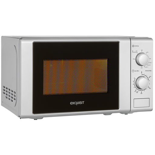 EXQUISIT - Mikrowellengerät Mikrowelle m.Grill MW 900-030 G si 1000/700W,20L