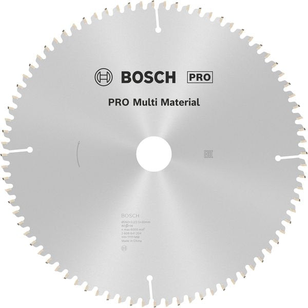 Bosch - Kreissägeblatt PRO Multi Material 2608641204 Kreissägeblatt 260 x