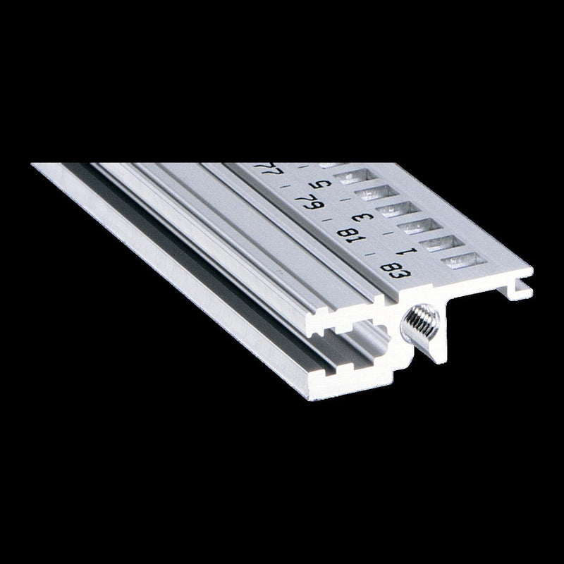 Schroff - Komponente für den Ausbau (Schaltschrank) X-Modulschiene vorn 34560084 84TE L OD