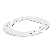 OBO Bettermann - Zubehör/Ersatzteile für Installationssäule Wandabschlussblende WAGRM45 125x2, RAL 9010
