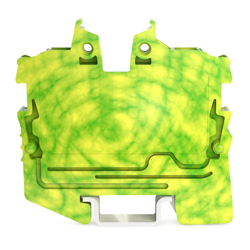 WAGO - Schutzleiter-Reihenklemme Mini-Schutzleiter 2050-1207 1 qmm, gn-ge − 100 Stück