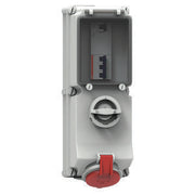 Bals Elektrotech - CEE-Steckdose abschaltbar, abgesichert (IEC 60309) Wandsteckdose abschaltbar 17302 abgesichert 32A 4p