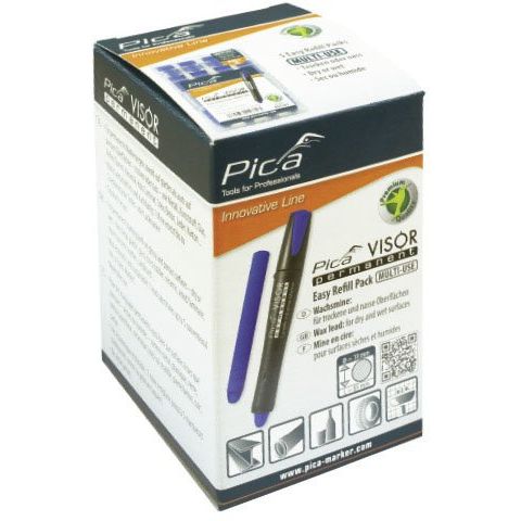Pica-Marker - Markierungsstift VISOR Ersatzminen 991/40 (VE4) permanent, rot