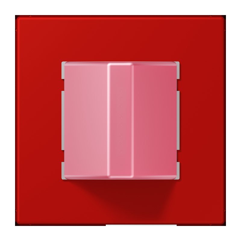 Jung - Behindertenelement für Installationsschalterprogramme Notrufsystem Rufmodul NRS LC 0834 RM 227 rouge vermillon 31