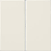 Jung - Abdeckung/Bedienelement für Installationsschalterprogramme Tastensatz 2-fach ws LS 402 TSA komplett