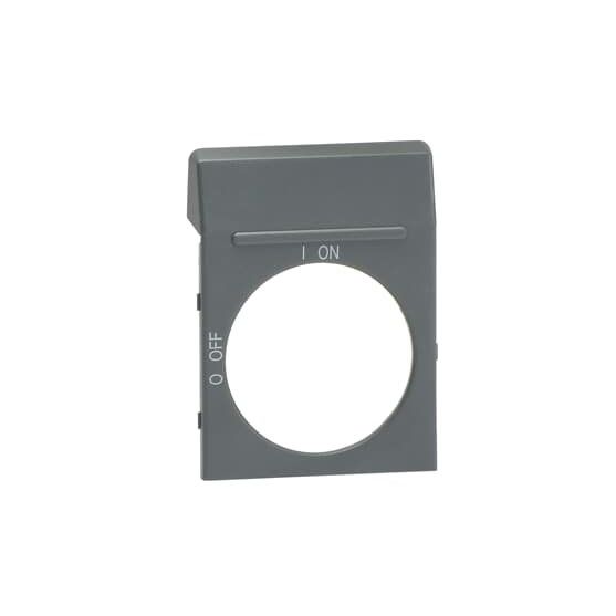 ABB Stotz S&J - Zubehör/Ersatzteile für Niederspannungs-Schalttechnik Blanco-Schild OPG2 grau f. OH2_ Griffe