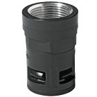 Flexa - Kunststoff-Wellschlauch-Verschraubung Schnellverschraubung RQGK2-M, AD21,2-M25 Kunststoff − 25 Stück