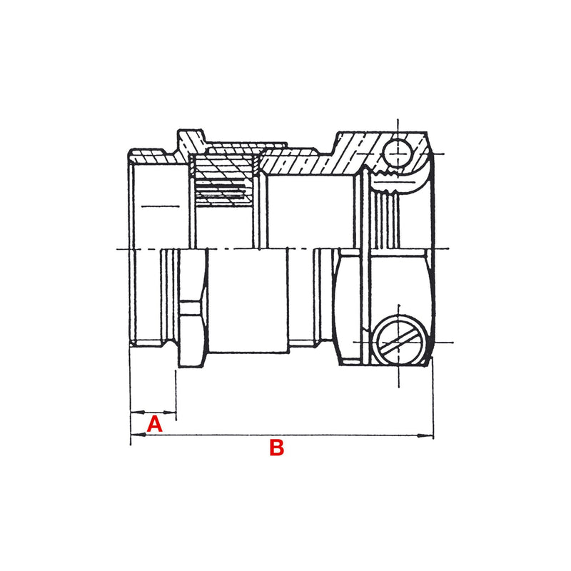 Plica - Kabelverschraubung 914305116 PG11 (4-11) − 50 Stück