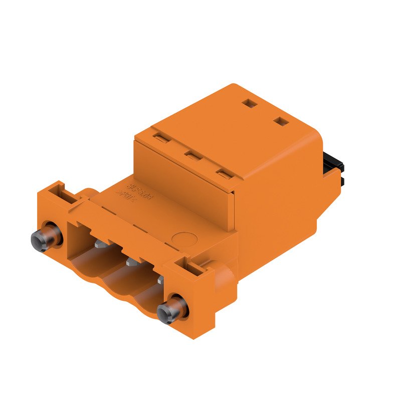 Weidmüller - Kabelsteckverbinder für Leiterplattensteckverbinder Verbinder 5.08mm SLF 5.08/#1336410000  − 72 Stück
