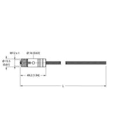 Turck - Rundsteckverbinder, feldkonfektionierbar (Industriesteckverbinder) Anschlussleitung RKS56PLB-0.5/TXG