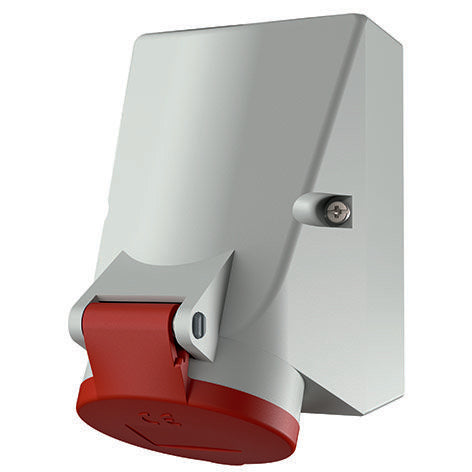 Mennekes - CEE-Steckdose (IEC 60309) Wanddose HW/VN 734 16A,7p,6h,400V,IP44