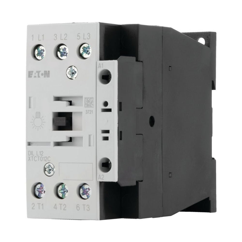 Eaton - Leistungsschütz zum Schalten von Wechselstrom Lampenlastschütz 400V 50Hz DILL12(400#104403 440V 60Hz 12A