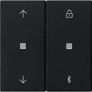 Gira - Bedienelement intelligent Jalousie u.Schaltuhr sw 5367005 S3000 BT
