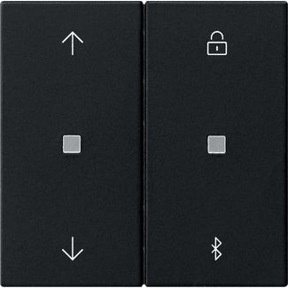 Gira - Bedienelement intelligent Jalousie u.Schaltuhr sw 5367005 S3000 BT
