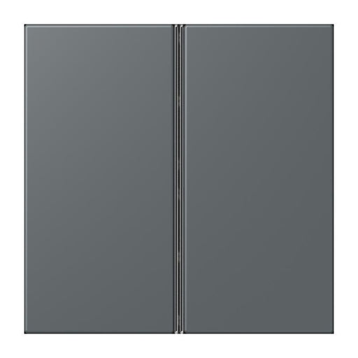 Jung - Abdeckung/Bedienelement für Installationsschalterprogramme Tastensatz 2fach LC 402 TSA 202 gris fonce 31