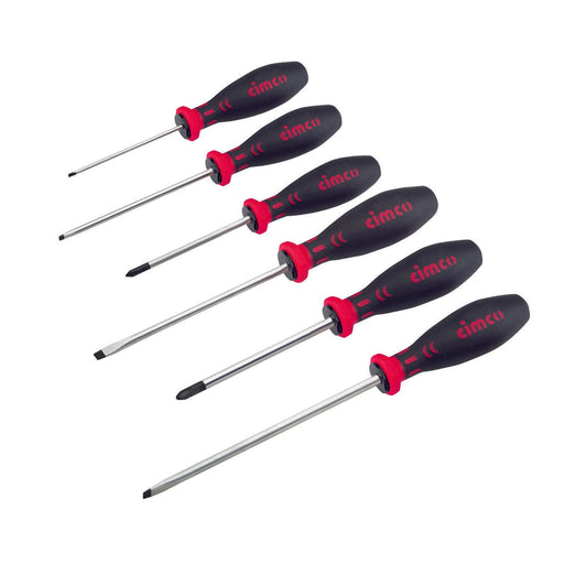 Cimco Werkzeuge - Schraubendreherset 2K-Schraubendreher-Set 117100 Schlitz+PH