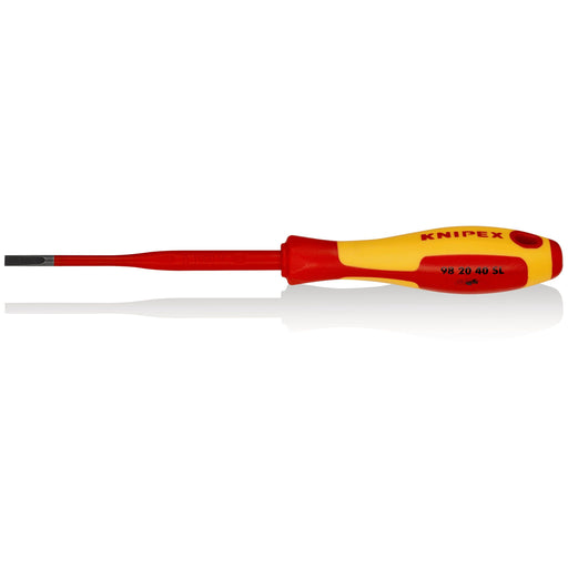 Knipex - Schlitz-Schraubendreher Schraubendreher Slim 98 20 40 SL f.Schlitzschr. 202mm