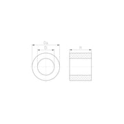 Jacob - Dichtring, flach Dichtringe WJ-RD 36 26X40,3X17,5 − 10 Stück