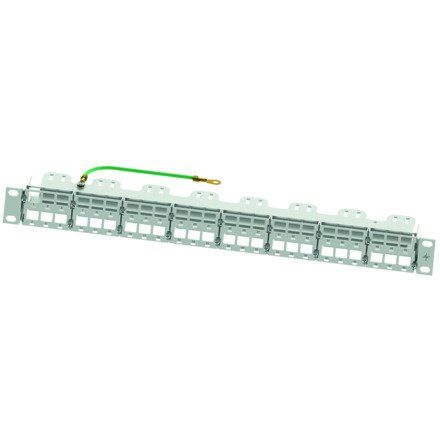 Telegärtner - Patchpanel Kupfer AMJ-Modulträg. 1HE 482,6mm 100021503 (19Z)48P leer