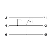 WAGO - Bauelementestecker Schaltermodul 2042-1008 AC 250 V,transluzent