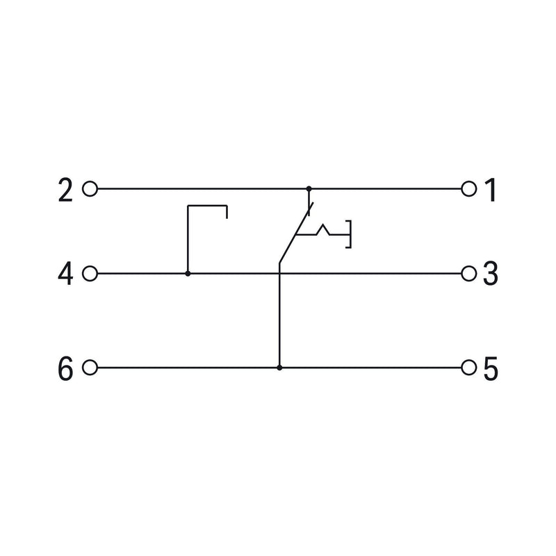WAGO - Bauelementestecker Schaltermodul 2042-1008 AC 250 V,transluzent